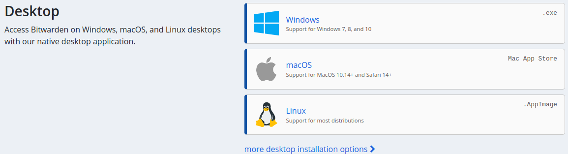 Desktop Applications